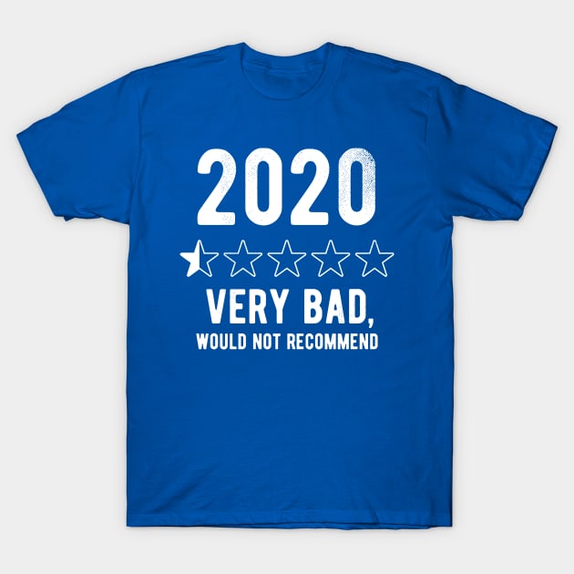 2020 Would Not Recommend bad review presidential election T-Shirt by Gaming champion